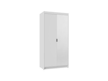 Skříň Enja 2D/1 zrcadlo bílá