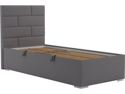 Postel Toriana 90x200 tmavě šedá
