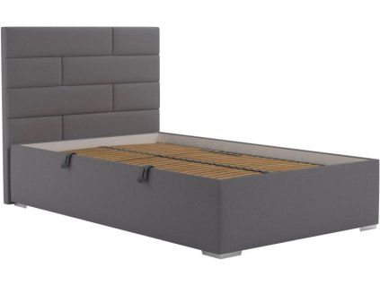 Postel Toriana 120x200 tmavě šedá