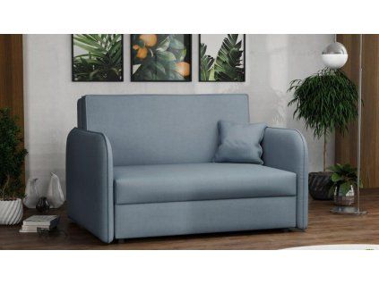 Rozkládací křeslo Vivian Loft II Mono světle modrá