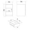 Komoda Simplicity 237 jackson hickory
