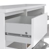 Botník Simplicity 206 bílý lesk