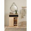 Botník Simplicity 209 jackson hickory/černý mat