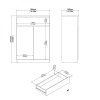 Botník Simplicity 209 jackson hickory/černý mat