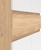 Botník Simplicity 210 jackson hickory/bílá
