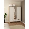 Šatní skříň Iker 709 jackson hickory/bílá