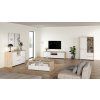 Komoda Nerea 318 jackson hickory/bílý lesk