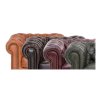 Sedací souprava Chesterfield Lord 3+2+1 kůže hnědá