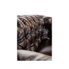 Sedací souprava Chesterfield Lord 3+2+1 kůže hnědá
