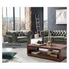 Sedací souprava Chesterfield Lord 3+2+1 kůže zelená