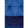 K453 židle tmavě modrá