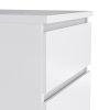 Komoda Simplicity 233 bílý lesk
