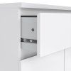 Komoda Simplicity 234 bílý lesk